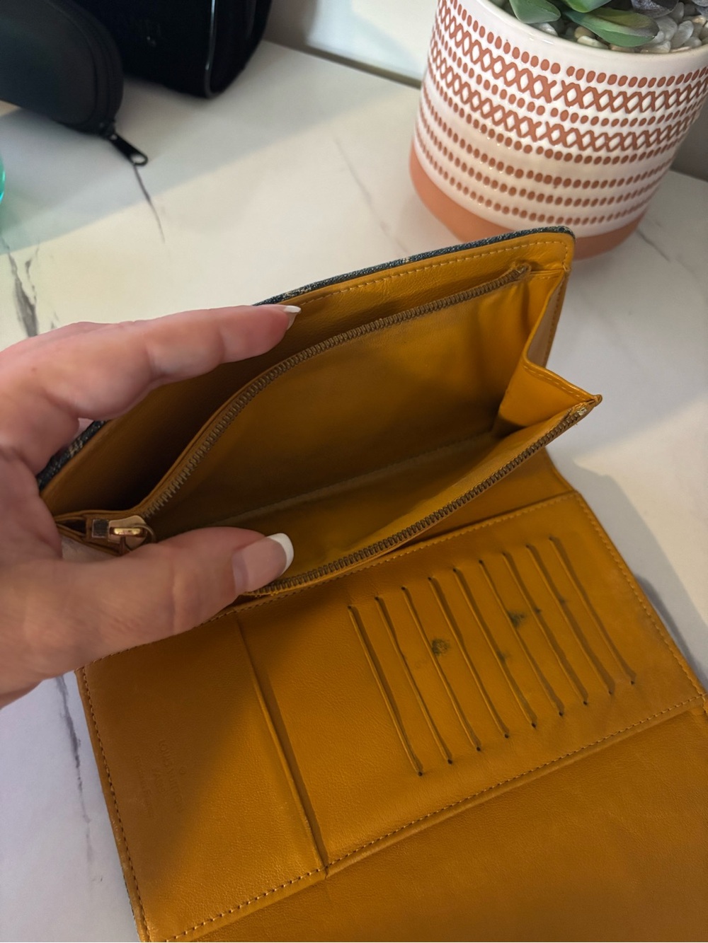 Louis Vuitton Denim Amelia Wallet - Picture 8 of 8